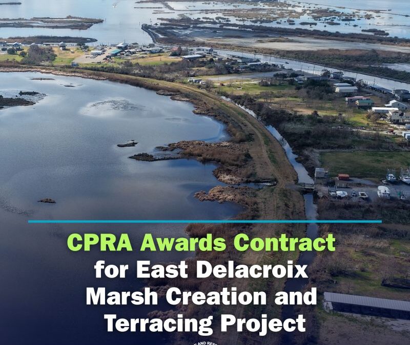 East Delacroix Marsh Creation and Terracing Project