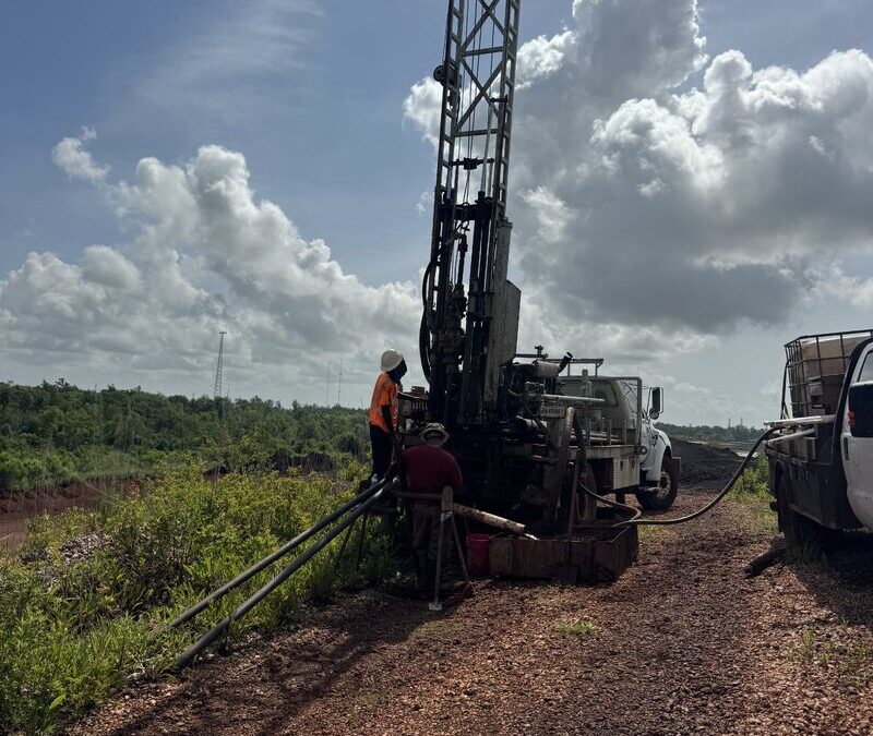 Field Crews Take on Summer Showers